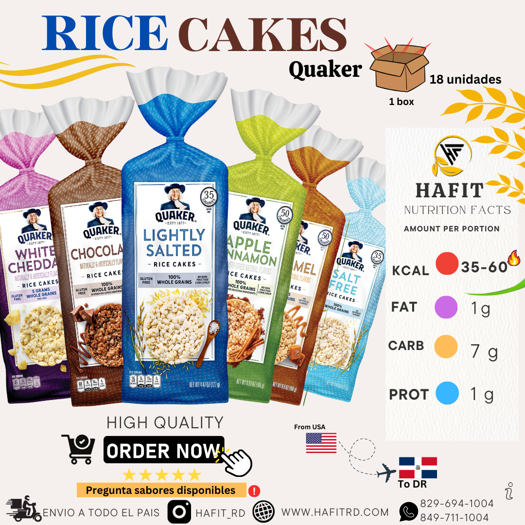 RICE CAKES VARIADA QUAKER – ARROZ